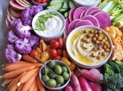 Dégustation de légumes...